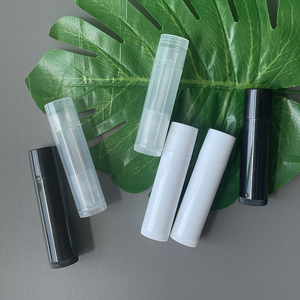 Lip Balm <span class=keywords><strong>container</strong></span> 5ml nhựa trắng đen rõ ràng rỗng rắn Nước hoa dính Chapstick ống gió lên vòng Lip Balm ống 5g 0.15oz - Product Image 3