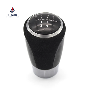 Nút cần số xe hơi 5/6 cấp kèm bao da cho <span class=keywords><strong>BMW</strong></span> 1 Series E81 E82 E87 E88 3 Series E90 E91 E92 E93 <span class=keywords><strong>E46</strong></span> - Product Image 2