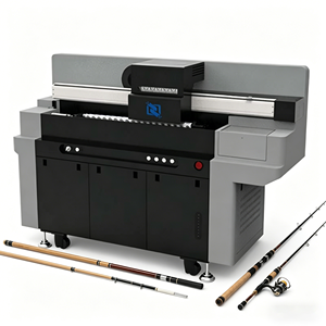 Impresora UV Rotativa de 360 Grados bibo para Cañas de Pescar, Tacos de Billar y Bastones de Senderismo con 4 Cabezales de Impresión I1600-U1 - Product Image 2