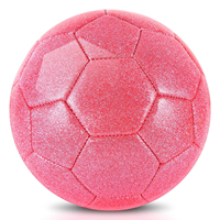 Ballon de football scintillant taille 2 pour tout-petits, mini ballon de football d'intérieur, petit ballon de football pour l'entraînement sportif en extérieur