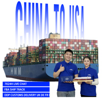 Transitaire e-commerce DDP Chine vers Royaume-Uni, Allemagne, France, Italie, Espagne – Agent maritime et routier avec taxes payées et livraison porte-à-porte