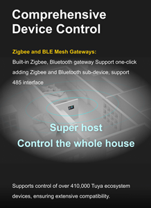 TYSH pengontrol rumah pintar WiFi, kontrol Flip Panel kontrol layar sentuh peredup saklar <span class=keywords><strong>Android</strong></span> multi-suasana otomatis - Product Image 3