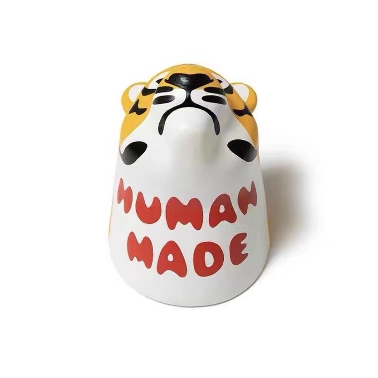 Humanmade Tiger Head Hanging Ornaments Sculpture Wall Trend