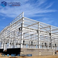 Estructura de Acero Prefabricada de Fabricantes con Marco Espacial para Almacenes y Talleres Usados con Certificación CE ISO CWB