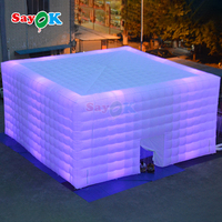 Grande Tente Gonflable Cube avec Éclairage LED pour Mariages, Fêtes et Événements Extérieurs – Prix Compétitif
