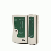 Kit d'outils de réparation réseau RJ45 : Pince à sertir, testeur de câble LAN, coupe-câble, dénudeur, outils de test pour FTTH