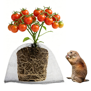Paniers de protection en maille tricotée en acier inoxydable, sacs de protection souterrains anti-gophers pour arbres et plantes à fleurs - Product Image 1