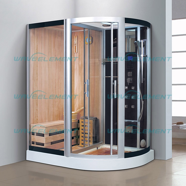 New popular design mini sauna room/ wet dry sauna/ wooden personal sauna