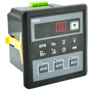 Panel de Control del Generador DC20D, Módulo de Pantalla para Motor Diésel, Monitoreo de RPM, Hz, Temperatura, Modo STOP, AUTO, MAN - Product Image 3
