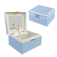 Caja Musical de Carrusel Rosa Premium con Manivela, Forro de Terciopelo, Ecológica, Duradera, para Guardar Joyas, Juguete para Niños, Embalaje de Papel