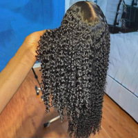 Perruques bouclées birmanes Msgem, perruques en cheveux humains vierges non traités, perruques en dentelle transparente HD complète sans colle 13*6 pour femmes