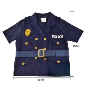 Ensemble de jouets de <span class=keywords><strong>police</strong></span> pour enfants Jouet de jeu de rôle avec chapeau uniforme <span class=keywords><strong>Menottes</strong></span> Sifflet Talkie-walkie Clés Costume de <span class=keywords><strong>police</strong></span> pour enfants - Product Image 6
