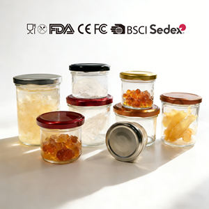 Bocaux en verre hermétiques multi-tailles pour aliments, qualité alimentaire, contenants de stockage scellés, bocaux de conserve, bouteilles en verre à ouverture facile par torsion - Product Image 6