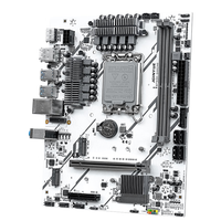 Carte mère JGINYUE B760M GAMING LGA1700 DDR4 4800MHz 10 Phases MOS Power 2x M.2 NVMe PCIe 4.0 Gigabit LAN M-ATX pour PC de bureau