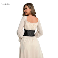 XS S M L XL XXL XXXL Large Ceinture Brocart Underbust Corselet Gothique Poitrine Binder Bustier Cupless Corset Croix Bandage Crop Top