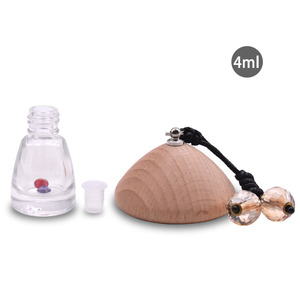 Clip di sfiato diffusore di profumo per auto in vetro Premium ideale per deodoranti per auto di lusso - Product Image 2