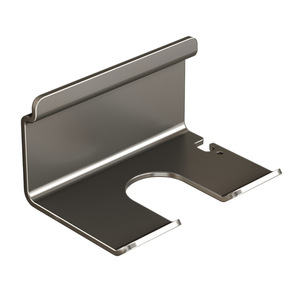 Stainless Steel Hair Dryer Holder Wall Mounted Corner Storage Rack For Bathroom Graphite Gray Durable - Product Image 5