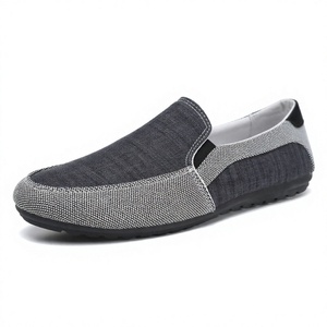 Canvas Loafers Men Slip on Sneakers Breathable Lightweight Walking <b>Shoes</b> Casual Comfort Footwear - Product Image 4
