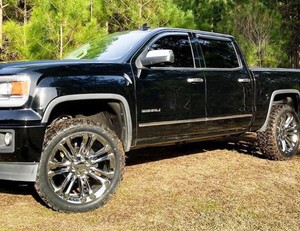 Cerchio Forgiato Compatibile con GMC Yukon Sierra 1500 |   Cerchio Multirazza Cromato PVD da 22 Pollici 6x139.7 - Product Image 5