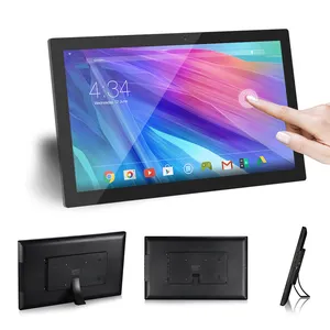 Montagem de parede oem 13.3 polegadas android quad core tablet 3g tablet pc desktop app baixar