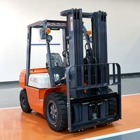 Prix usine 3 tonnes levage 6 mètres petit Portable manuel télescopique Heli empileur auto chargement chariot élévateur avec fourche de poids