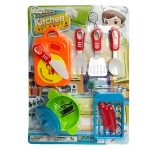 low price pretend play funny plastic kids kitchen toy