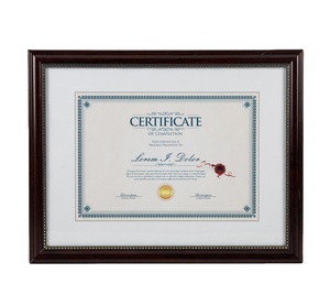 Hot Sales Plastic Classic A4 Document Certificates Degree <strong>Graduation</strong> Diploma <strong>Frame</strong> - Product Image 1