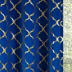 <span class=keywords><strong>Tende</strong></span> DaiRui in Stile Europeo Pronte all'Uso, <span class=keywords><strong>Tende</strong></span> Turche in Velluto Dorato con Lamina d'<span class=keywords><strong>Oro</strong></span> per Soggiorno - Product Image 3