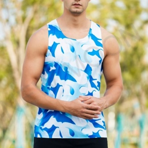 Chaleco Deportivo Transpirable de Secado Rápido para Hombre, Personalizado con Impresión por Sublimación de Alta Calidad para Maratón - Product Image 2