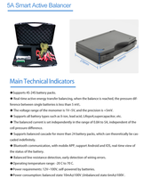 Ecualizador Inteligente Activo JK-B15A24S JK-B4A24S JK-B5A24S JK 2s-24s para Baterías de Iones de Litio y LiFePo4, 10A 5A, Equilibrador de Corriente Activo