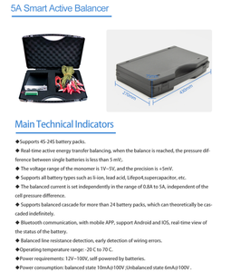 JK-B5A24S JK 2s-24s Balanceador Activo Inteligente para Baterías de Iones de Litio y LiFePo4, Corriente de Ecualización Activa de 4A, 5A, 15A, Compatible con Monitoreo por Aplicación - Product Image 3