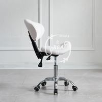 Foshan grand salon de beauté meubles hauteur réglable équipement de spa spa facial manucure tabouret chaise