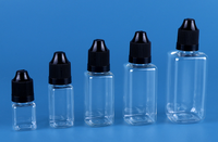 Stock en plastique contenant compte-gouttes médical souple bouteille couvercles de sécurité bon prix pour 5ml 15ml 30ml 50ml pour liquide pilule perfusion