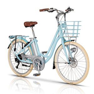 24 "telaio in alluminio 7 velocità 48 v500w 14AH 45 KM/H CE OEM bici ibrida elettrica - Product Image 3