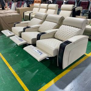 Sillón Reclinable Moderno de Lujo con Portavasos para el Hogar, Sótano, Sala de Estar, Uso en Villas y Centros Comerciales - Product Image 2