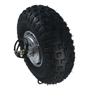 Moteur de roue de fauteuil roulant électrique à couple élevé de 14,5 pouces, sans balais, à courant continu, pour pneu tout-terrain 145/70-6 - Product Image 2