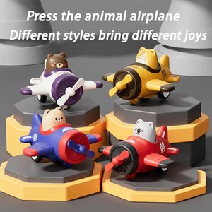 Groothandel Baby Pers En Go Voertuigen <span class=keywords><strong>Cartoon</strong></span> Speelgoed Perskar Vroege Educatieve Diervormige Raceauto Montessori Speelgoed Voor Kinderen - Product Image 5