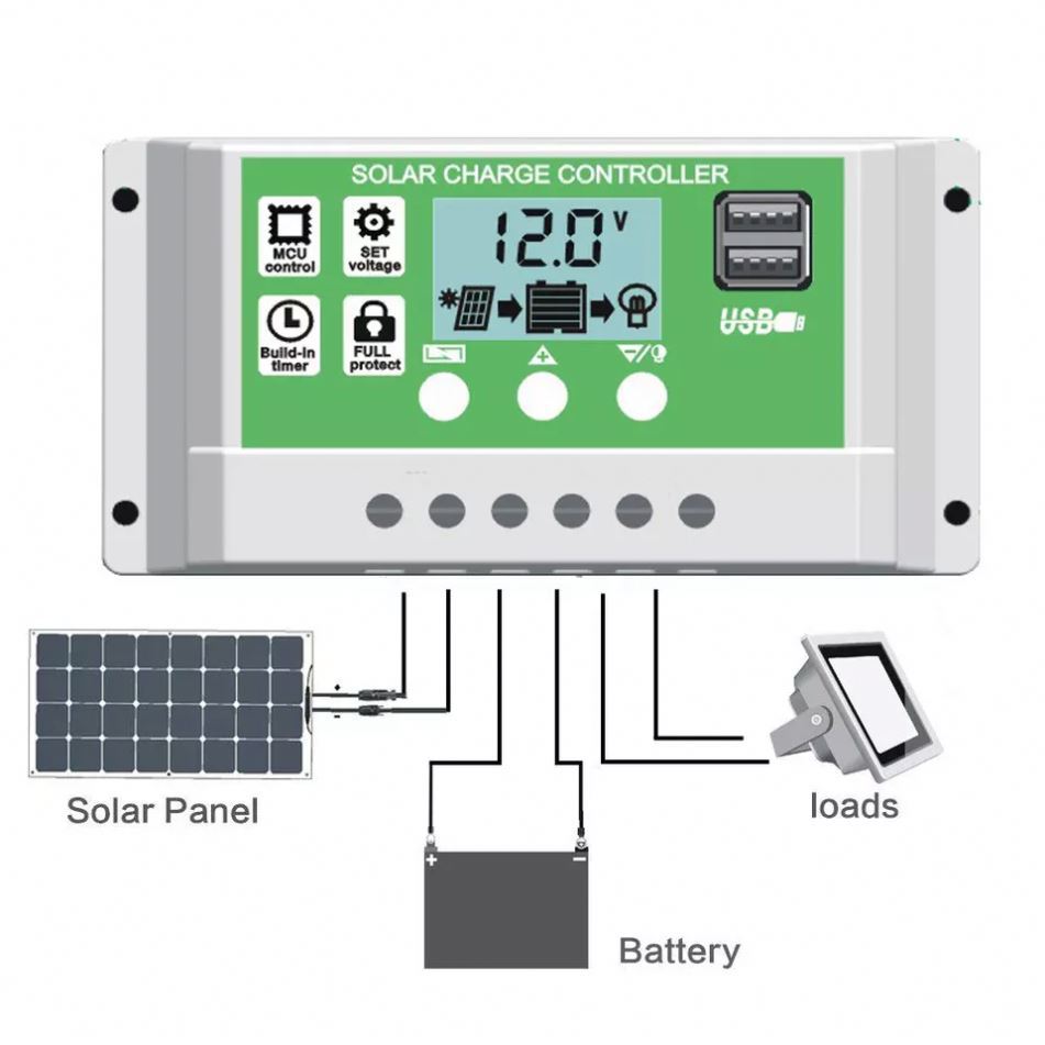 30A 20A 10A <strong>12V</strong> 24V <strong>Solar</strong> charge controller PWM <strong>battery</strong> charger PV Regulator for Lead acid <strong>battery</strong> Li-ion lithium <strong>batteries</strong>