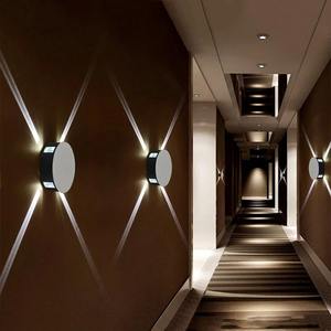 Modern Creative Cross <b>Star</b> LED Square Wall Lamp Wash Wall <b>Light</b> Bar KTV Hotel Corridor Background Wall Decoration Luminaire - Product Image 4
