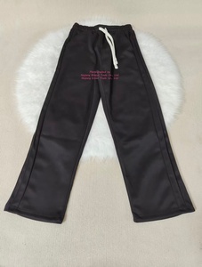<span class=keywords><strong>Pantalon</strong></span> de sport large pour <span class=keywords><strong>homme</strong></span>, style rétro, décontracté, coupe droite, <span class=keywords><strong>plissé</strong></span>, rayé, avec devant plat, teint uni, idéal pour l'hiver - Product Image 6