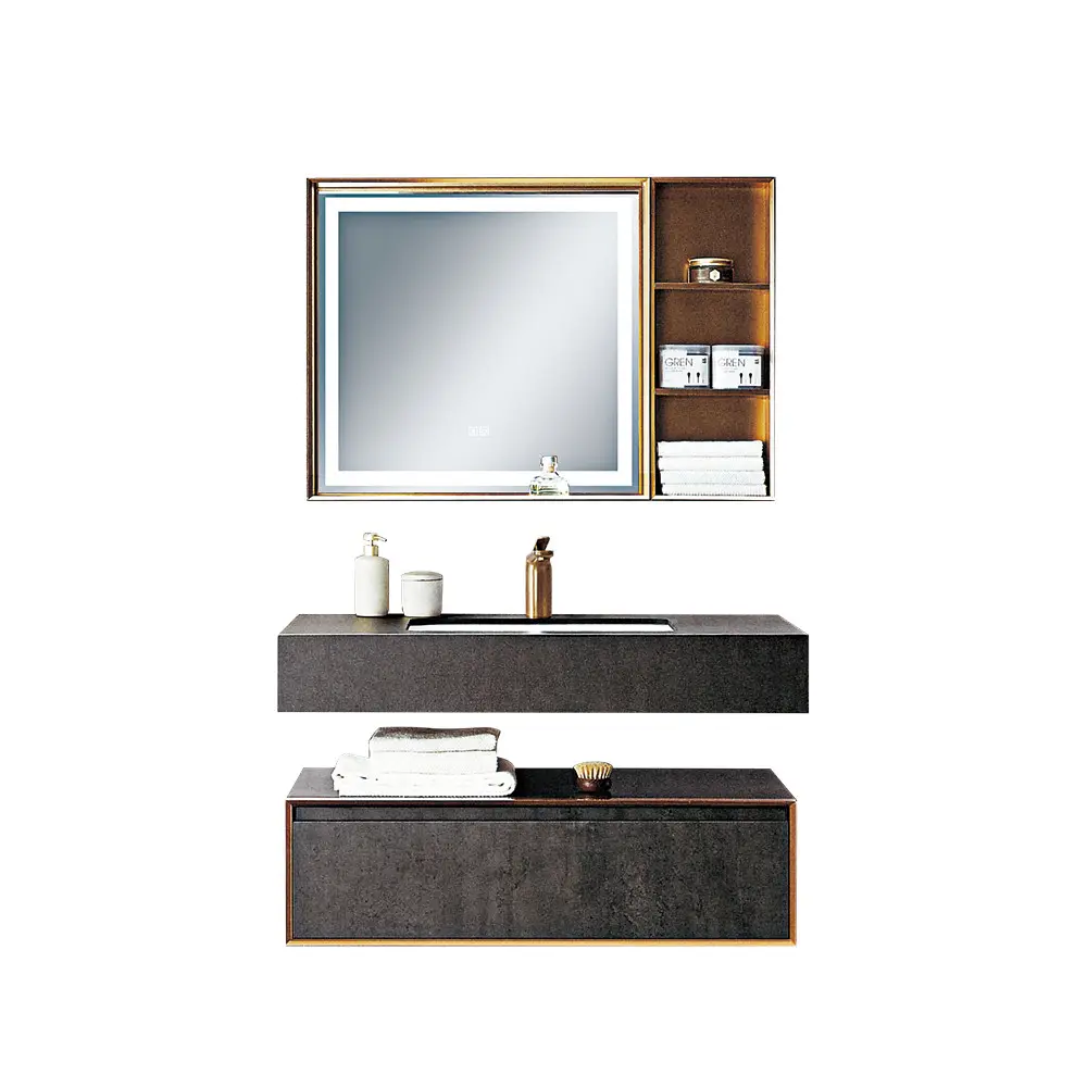 Отдельные кварцевые столешницы для ванной комнаты дизайн и шкафы для ванной комнаты современный шкаф для ванной комнаты