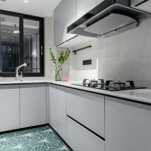 <b>Glass</b> Kitchen Cabinets with Lacquer Door Panel Kitchen Wall Unit Custom Kitchen Cabinets - Product Image 6