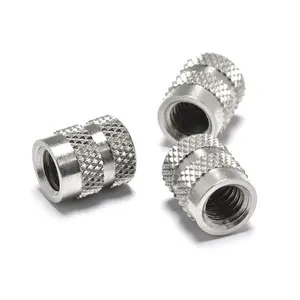 M3-M16 High Quality stainless steel retainer extended cylindrical knurled Thumb Nuts