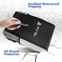 Sac à dos PS5 Pro élégant et durable en EVA imperméable pour console portable et accessoires, étui pratique