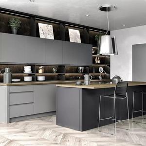 Ready Made moderno MDF progetta mobili da cucina regolabile appeso a parete armadio da cucina <span class=keywords><strong>con</strong></span> porte <span class=keywords><strong>in</strong></span> <span class=keywords><strong>vetro</strong></span> - Product Image 5