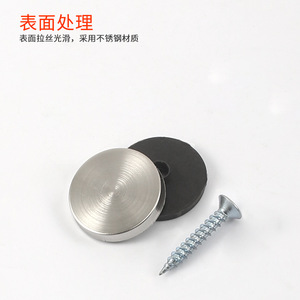 Stainless Steel <b>Mirror</b> Nails Round Acrylic Glass Fixing Screws Decorative For Billboards Advertising Easy Installation - Product Image 2