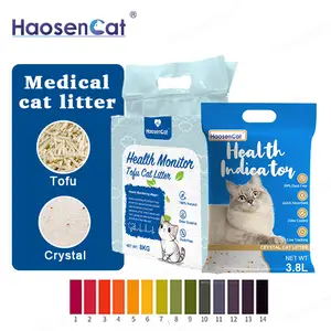Eco Friendly High Quality Health Monitoring pH Testing Biodegradable Odor Control Tofu Cat Litter