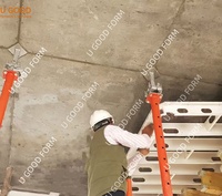 Système de coffrage Doka Peri pour dalles, panneaux muraux en béton préfabriqué, moules et matériaux avec accessoires pour la construction
