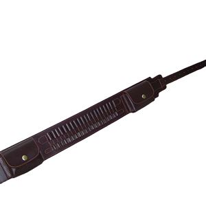 Accessoires de chasse en cuir véritable Ceinture de munitions Bandolier Holsters - Product Image 3