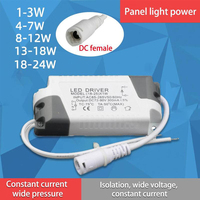 4-7W 280mA 12v 12-28v 300mA LED Transformateur d'éclairage à courant constant isolé pour plafonnier Down Light